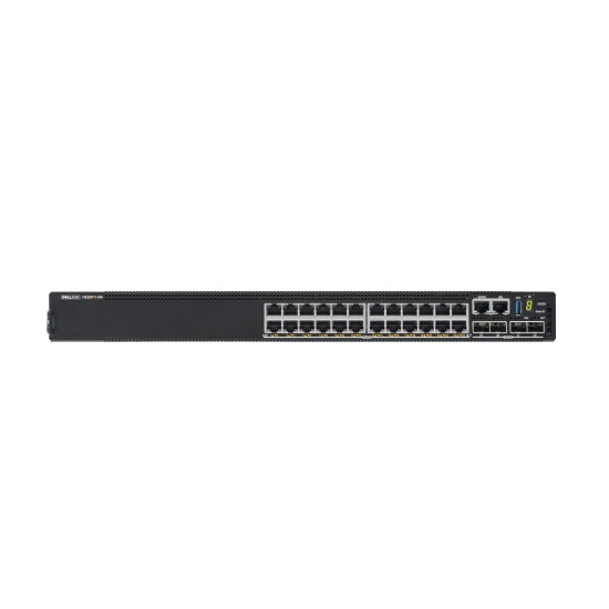 DELL N2224PX-ON Managed L3 Gigabit Ethernet (10/100/1000) Power over Ethernet (PoE) 1U Black Image