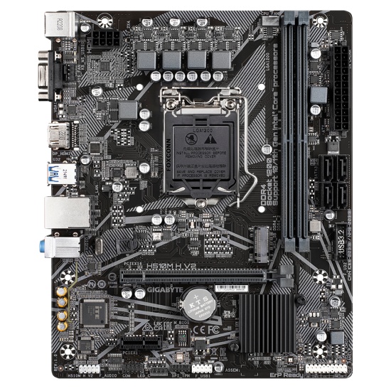 Gigabyte H510M H V2 motherboard Intel H510 Express LGA 1200 (Socket H5) micro ATX Image