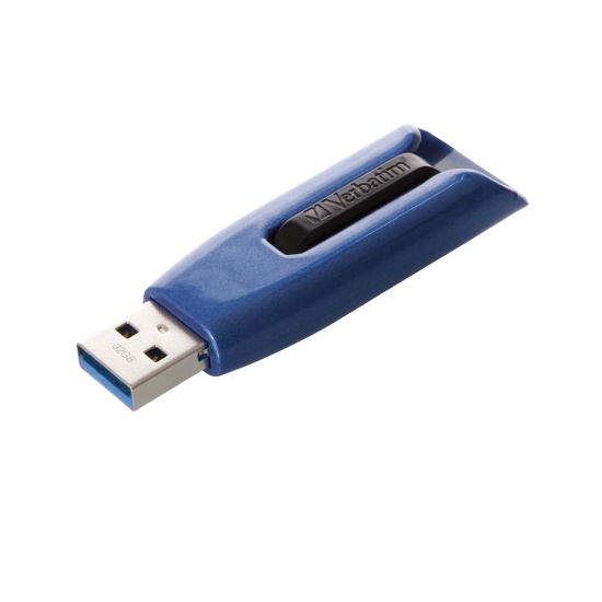Verbatim V3 MAX - USB 3.0 Drive 32 GB - Blue Image
