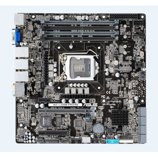 ASUS WS C246M PRO/SE Intel C246 LGA 1151 (Socket H4) Image