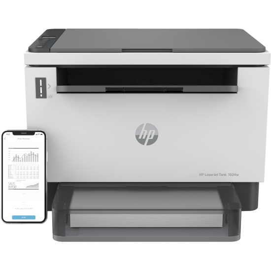 HP LaserJet Tank MFP 1604w Printer, Black and white, Printer for Business, Print, copy, scan, Scan to email; Scan to PDF Image