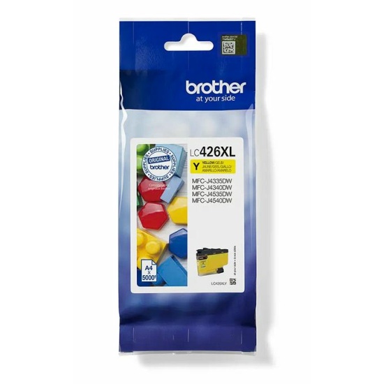 Brother LC-426XLY ink cartridge 1 pc(s) Original High (XL) Yield Yellow Image