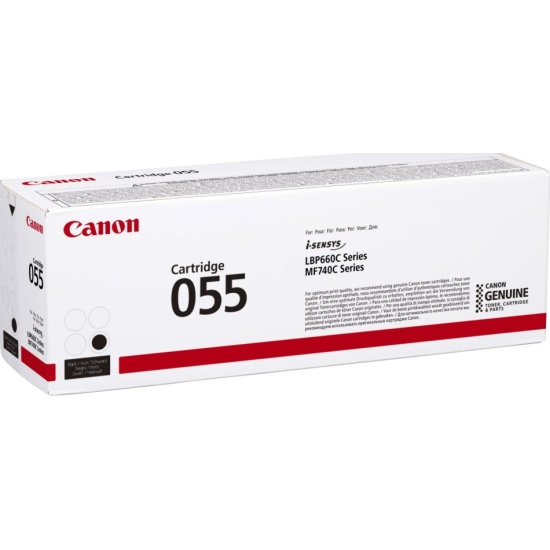 Canon 055 toner cartridge 1 pc(s) Original Black Image