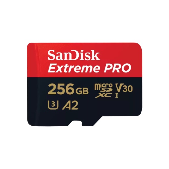 SanDisk Extreme PRO 256 GB MicroSDXC UHS-I Class 10 Image