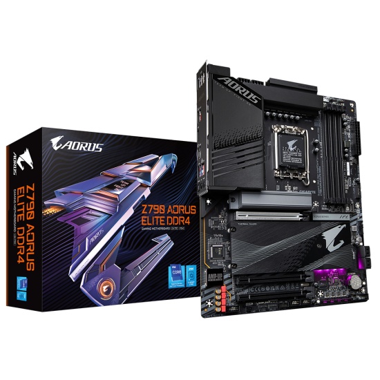 Gigabyte Z790 AORUS ELITE DDR4 motherboard Intel Z790 LGA 1700 ATX Image