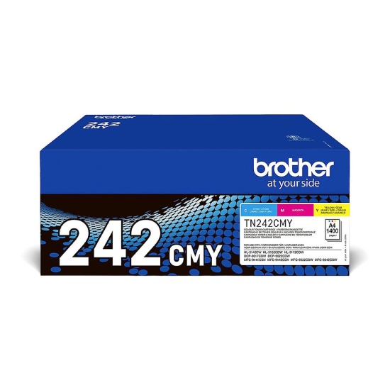 Brother TN-242CMY toner cartridge 1 pc(s) Original Cyan, Magenta, Yellow Image