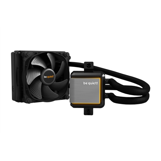 be quiet! Silent Loop 2 120mm All In One CPU Water Cooling, 1 X 120mm PWM Fan, For Intel Socket: 1200 / 2066 / 115X / 2011(-3) square ILM; For AMD Socket: AMD: AM4 / AM3(+) Image