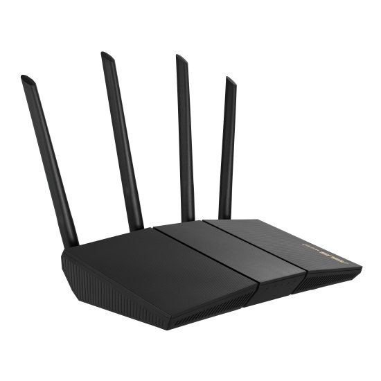 ASUS RT-AX57 wireless router Gigabit Ethernet Dual-band (2.4 GHz / 5 GHz) Black Image