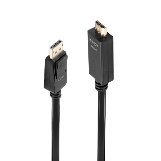 Lindy 2m DisplayPort to HDMI 10.2G Cable Image