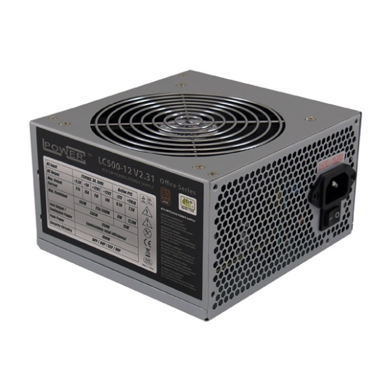 LC-Power LC500-12 V2.31 power supply unit 350 W 20+4 pin ATX ATX Grey Image