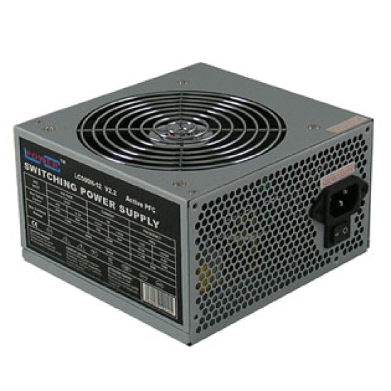 LC-Power LC500H-12 V2.2 power supply unit 500 W ATX Grey Image