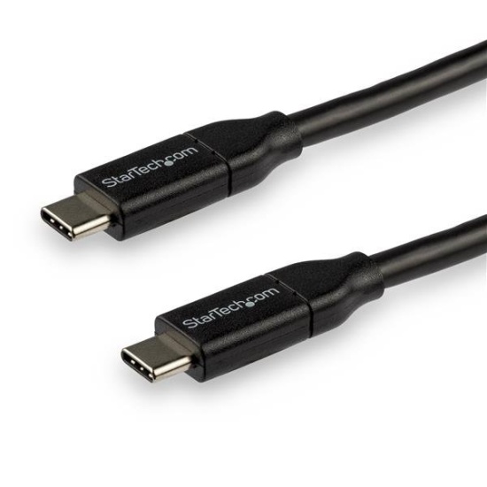 StarTech.com USB-C to USB-C Cable w/ 5A PD - M/M - 3 m (10 ft.) - USB 2.0 - USB-IF Certified Image