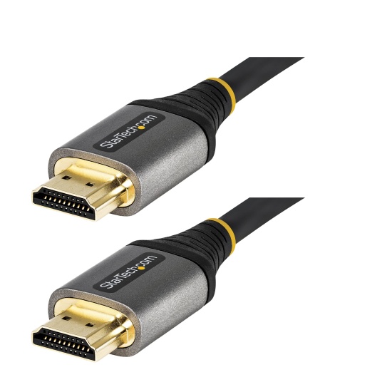 StarTech.com 16ft (5m) HDMI 2.1 Cable 8K - Certified Ultra High Speed HDMI Cable 48Gbps - 8K 60Hz/4K 120Hz HDR10+ eARC - Ultra HD 8K HDMI Cable - Monitor/TV/Display - Flexible TPE Jacket Image