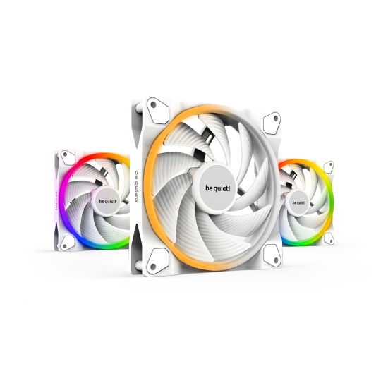 be quiet! Light Wings White | 140mm PWM high-speed Triple-Pack Computer case Fan 14 cm 3 pc(s) Image
