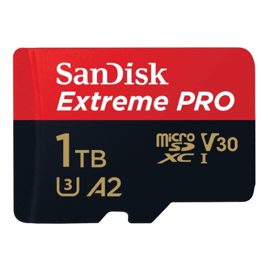 SanDisk Extreme PRO 1 TB MicroSDXC UHS-I Class 10 Image
