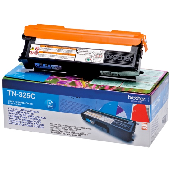 Brother TN-325C toner cartridge 1 pc(s) Original Cyan Image