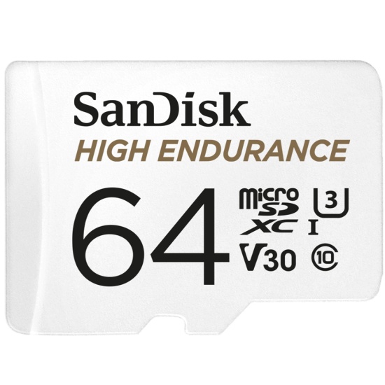 SanDisk High Endurance 64 GB MicroSDXC UHS-I Class 10 Image