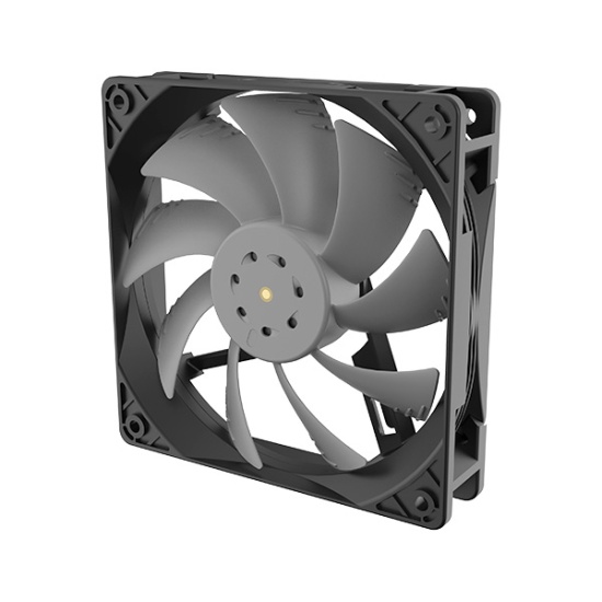 Akasa OTTO SC12 Computer case Heatsink/Radiatior 12 cm Grey 1 pc(s) Image