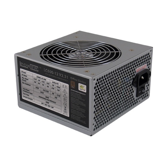 LC-Power LC600-12 V2.31 power supply unit 400 W 20+4 pin ATX ATX Grey Image