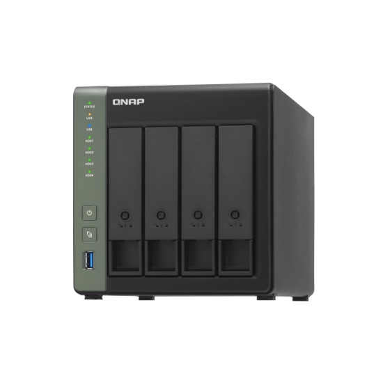 QNAP TS-431KX-2G NAS/storage server Tower Ethernet LAN Black Alpine AL-214 Image