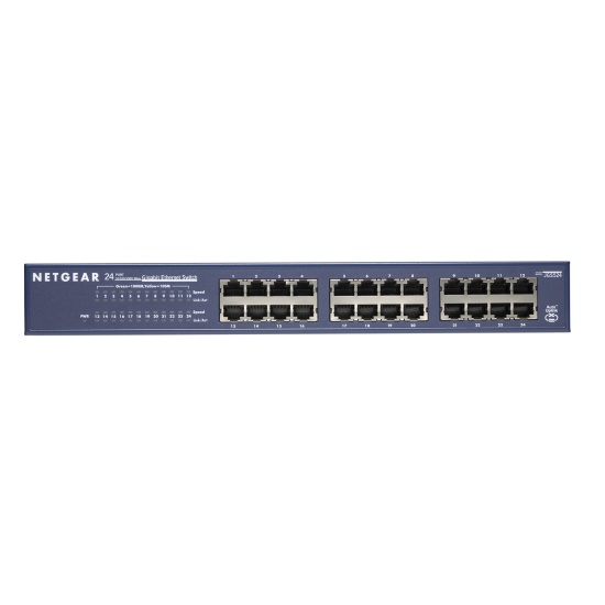 NETGEAR JGS524 Unmanaged Gigabit Ethernet (10/100/1000) Blue Image