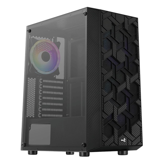 Aerocool Hive-G-BK-v1 Midi Tower Image