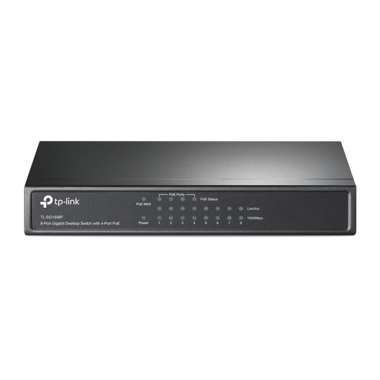 TP-Link 8-Port Gigabit Desktop PoE Switch with 4-Port Image