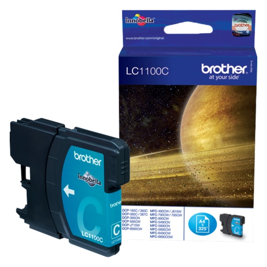 Brother LC-1100C ink cartridge 1 pc(s) Original Cyan Image