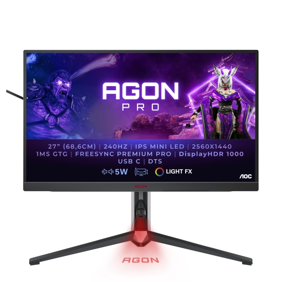 AOC AGON AG274QZM computer monitor 68.6 cm (27