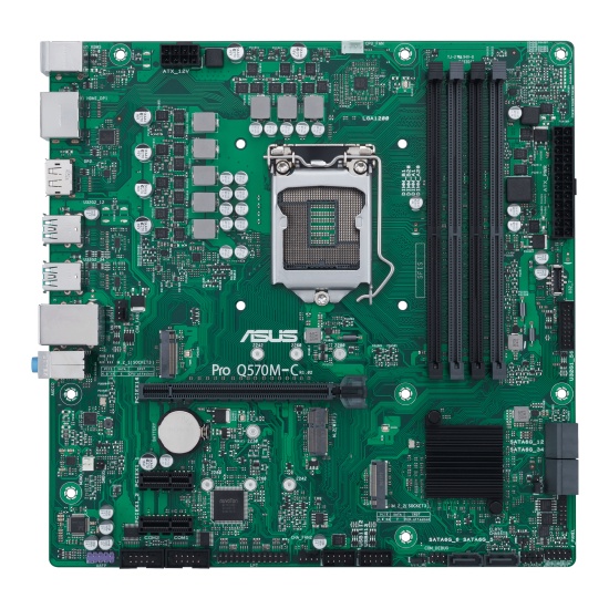 ASUS PRO Q570M-C/CSM Intel Q570 LGA 1200 (Socket H5) micro ATX Image