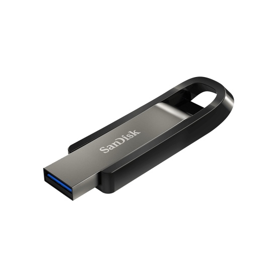 SanDisk Extreme Go USB flash drive 256 GB USB Type-A 3.2 Gen 1 (3.1 Gen 1) Stainless steel Image
