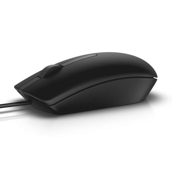 DELL MS116 mouse Ambidextrous USB Type-A Optical 1000 DPI Image