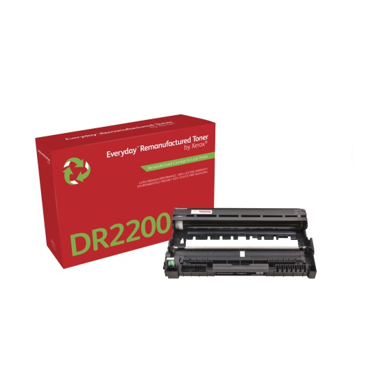 Everyday Remanufactured Everyday(TM) Mono Remanufactured Drum by Xerox compatible with Brother DR2200, Standard Yield Image
