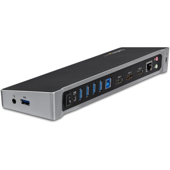 StarTech.com Triple-Monitor USB 3.0 Docking Station - 1x HDMI - 2x DisplayPort Image