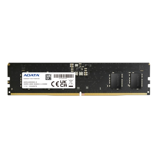 ADATA AD5U48008G-S memory module 8 GB 1 x 8 GB DDR5 4800 MHz ECC Image