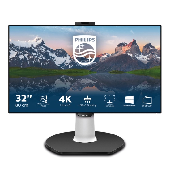 Philips P Line LCD monitor with USB-C Dock 329P9H/00 Image