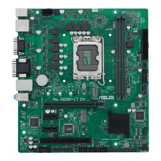 ASUS PRO H610M-C D4-CSM Intel H610 LGA 1700 micro ATX Image