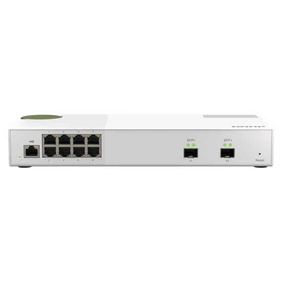 QNAP QSW-M2108-2S network switch Managed L2 2.5G Ethernet (100/1000/2500) Grey Image