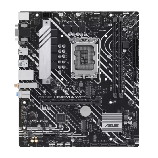 ASUS PRIME H610M-A WIFI Intel H610 LGA 1700 micro ATX Image