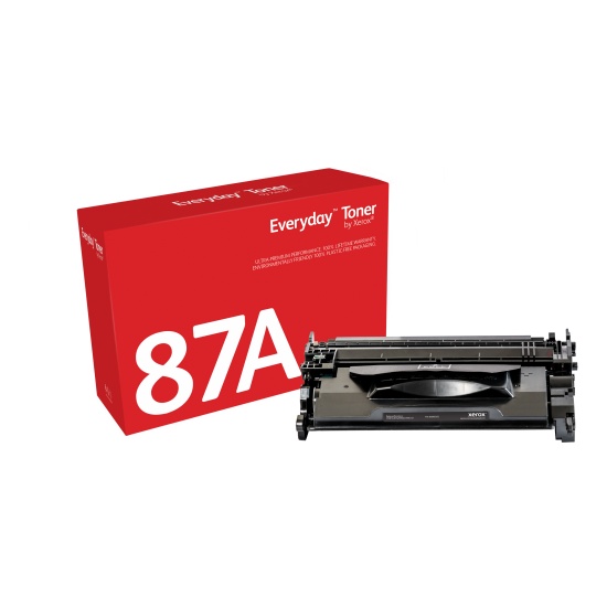 Everyday Black Toner compatible with HP CF287A/ CRG-041/ CRG-121 Image