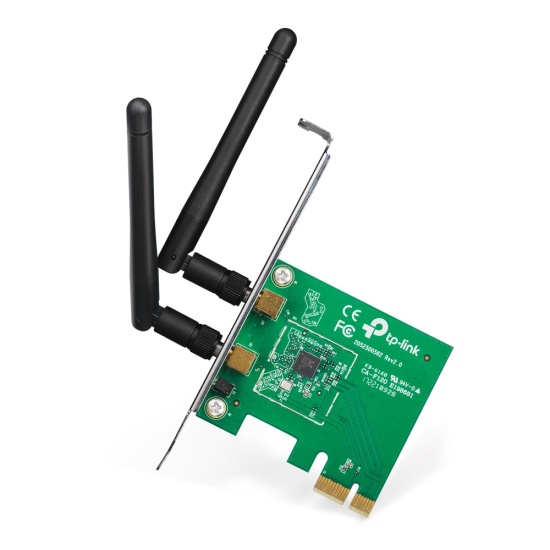 TP-Link 300Mbps Wireless N PCI Express WiFi Adapter with low profile bracket Image