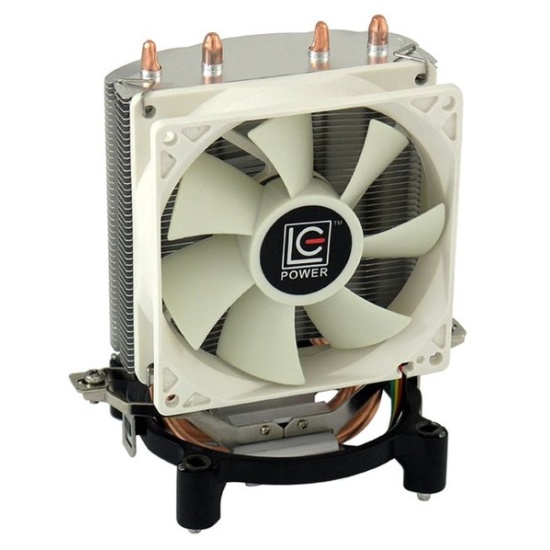 LC-Power LC-CC-95 computer cooling system Processor Cooler 9.2 cm Silver, White Image