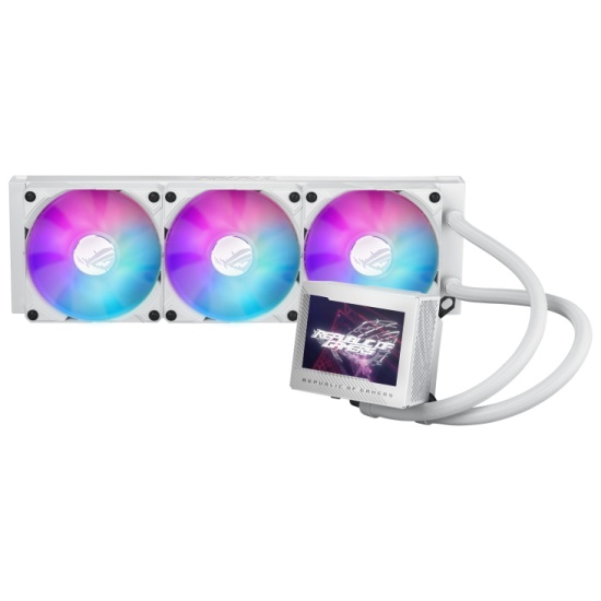 ASUS ROG RYUJIN III 360 ARGB White Edition Processor All-in-one liquid cooler 12 cm 1 pc(s) Image