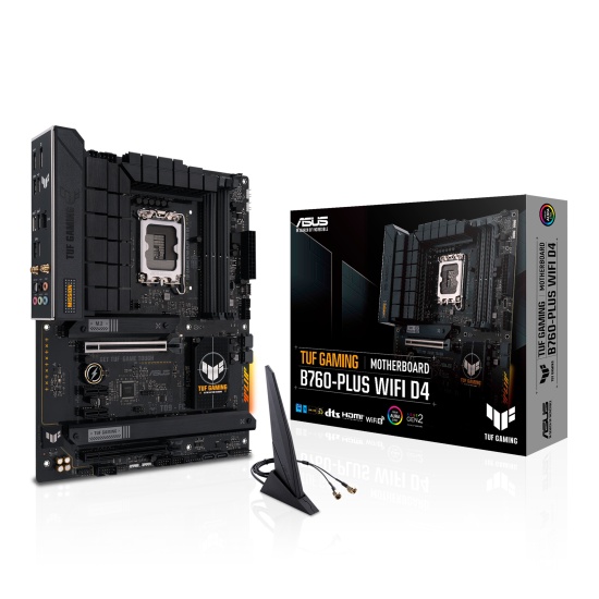 ASUS TUF GAMING B760-PLUS WIFI D4 Intel B760 LGA 1700 ATX Image