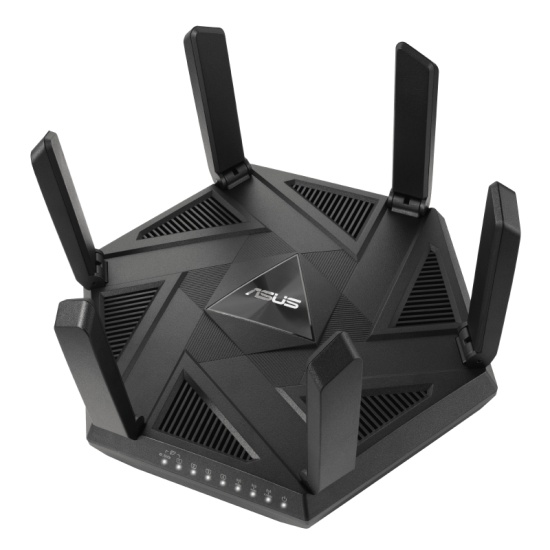 ASUS RT-AXE7800 wireless router Tri-band (2.4 GHz / 5 GHz / 6 GHz) Black Image