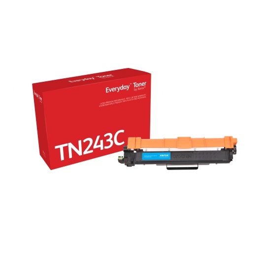 Everyday (TM) Cyan Toner by Xerox compatible with Brother TN-243C, Standard Yield Image