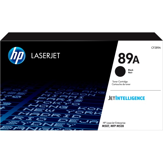 HP 89A Black Original LaserJet Toner Cartridge Image