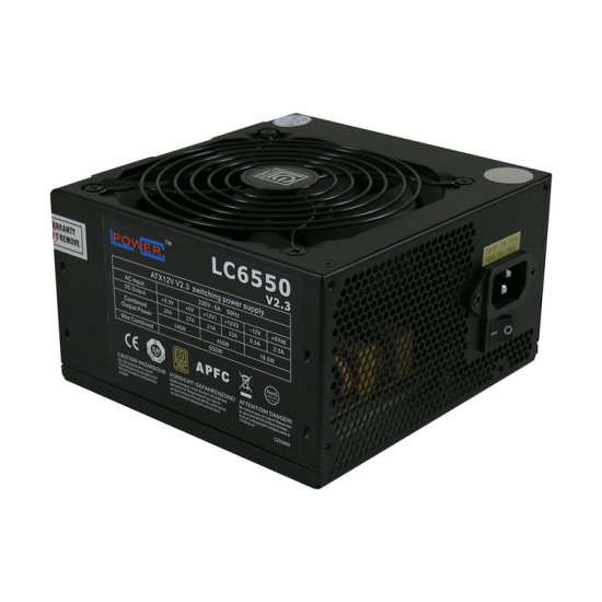 LC-Power LC6550 V2.3 power supply unit 550 W 20+4 pin ATX ATX Black Image