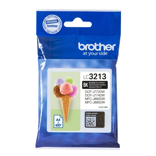 Brother LC-3213BK ink cartridge Original High (XL) Yield Black Image