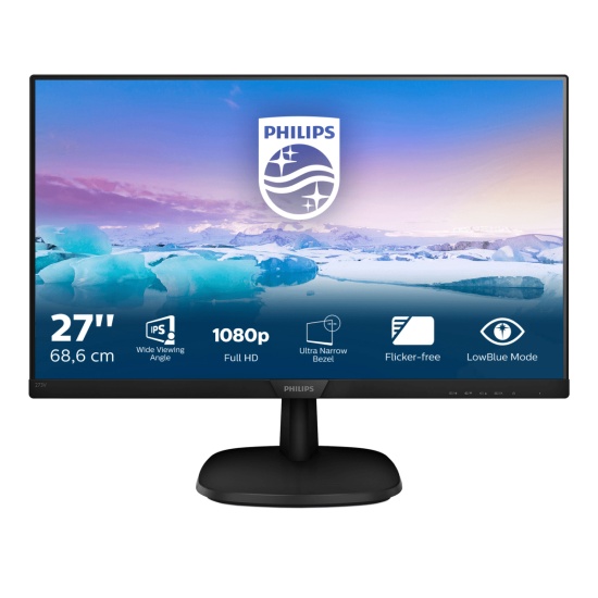 Philips V Line Full HD LCD monitor 273V7QDAB/00 Image